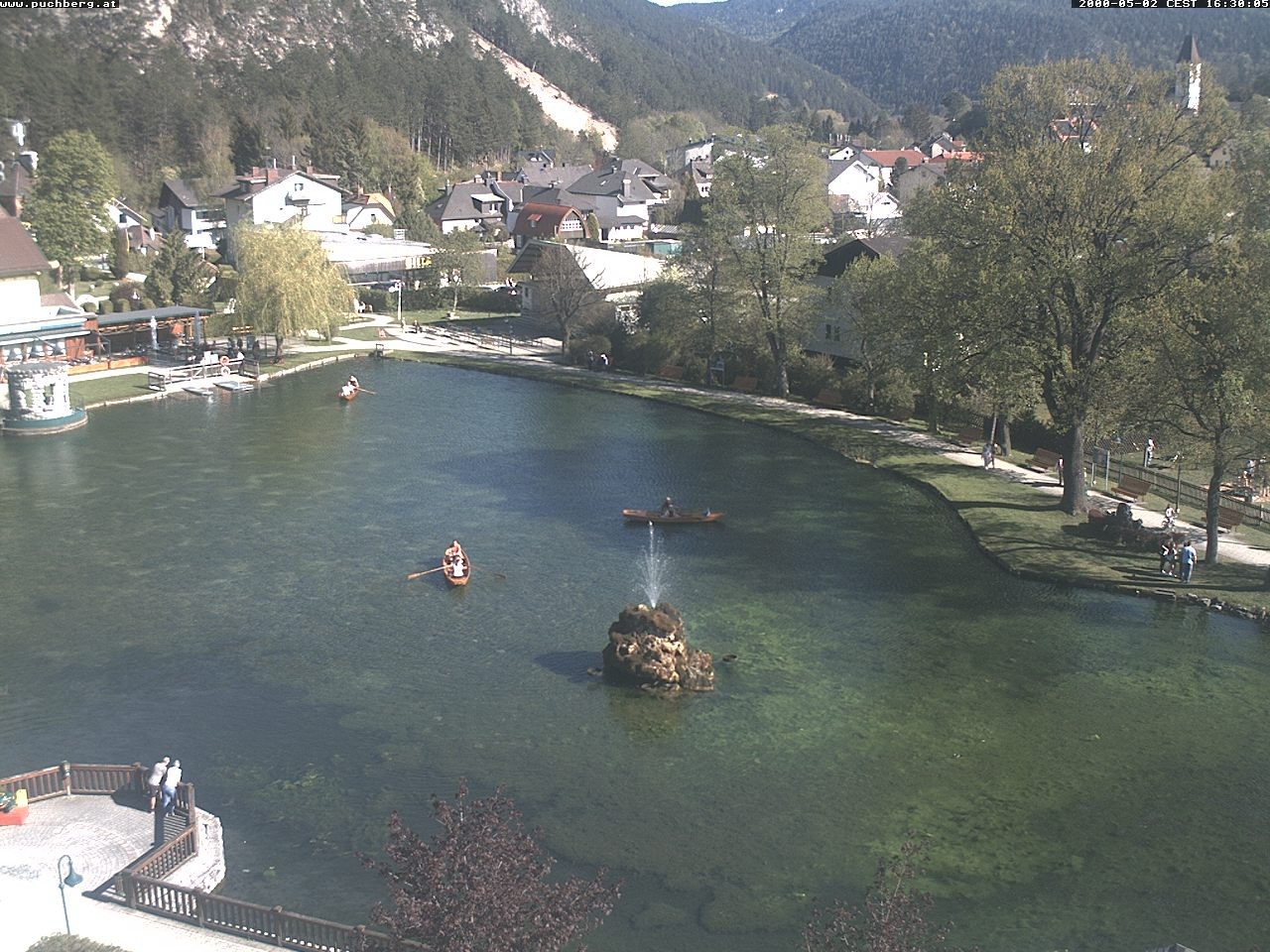 Archiv Foto Webcam Puchberg am Schneeberg - Kurpark