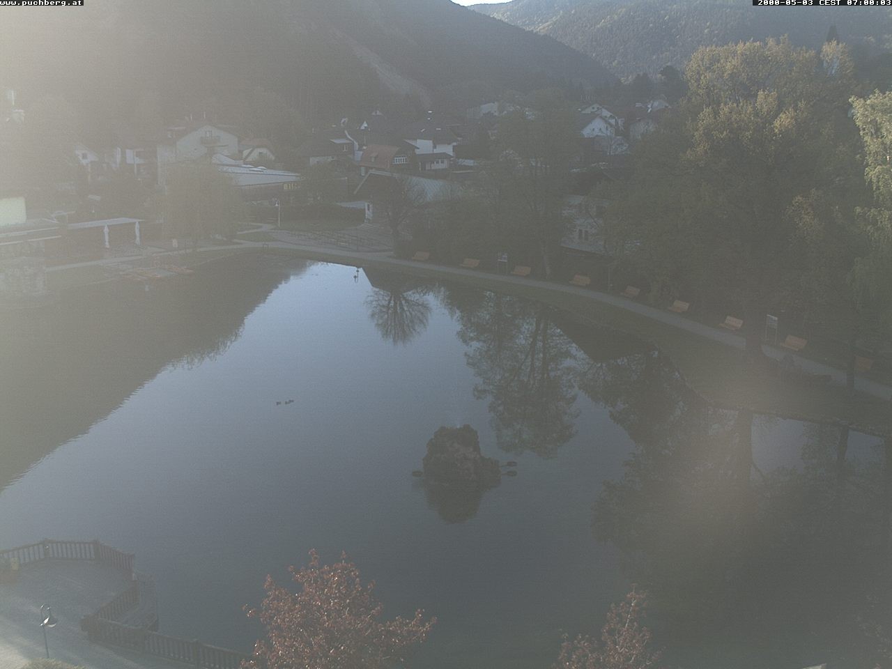 Archiv Foto Webcam Puchberg am Schneeberg - Kurpark
