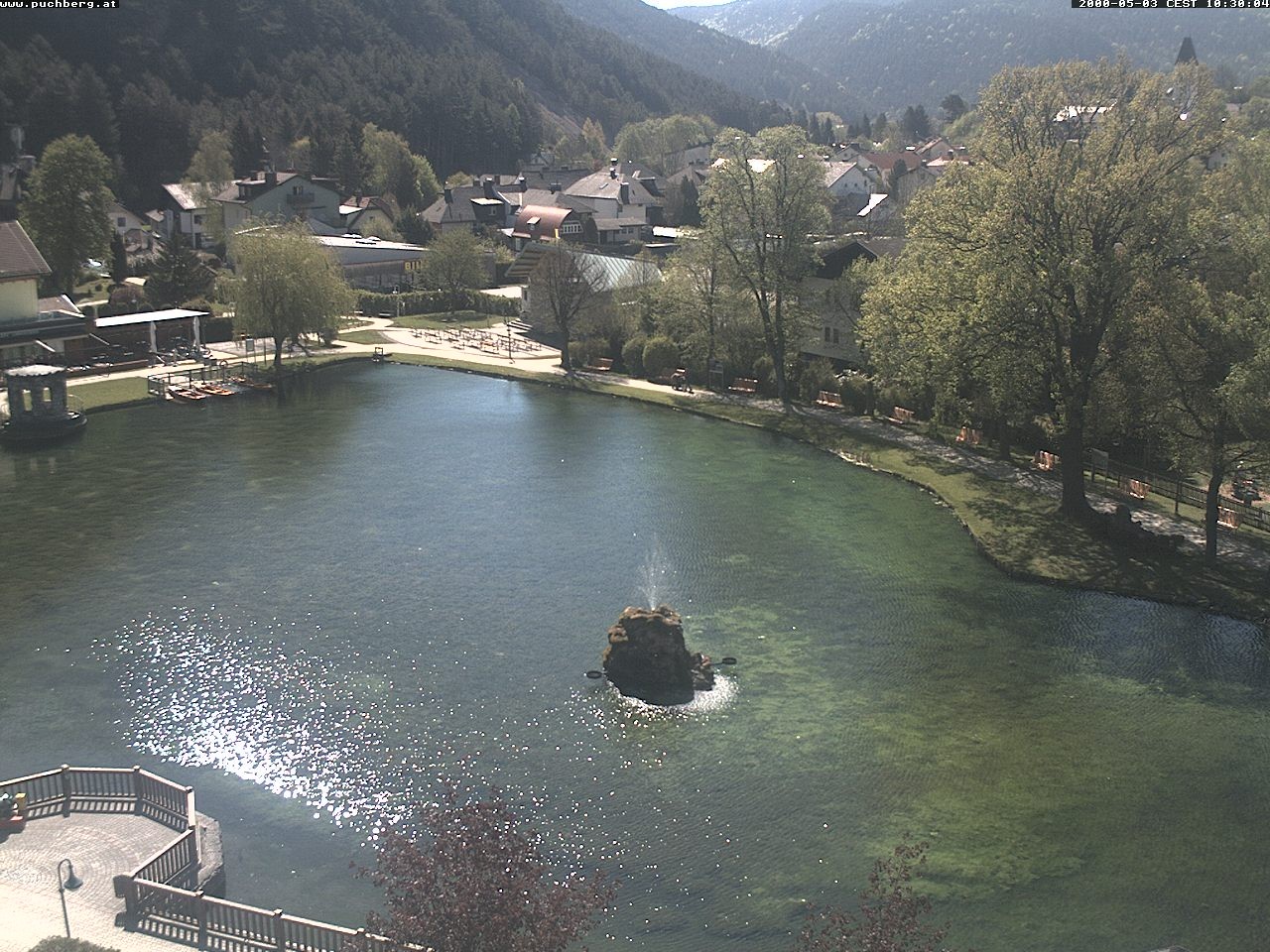 Archiv Foto Webcam Puchberg am Schneeberg - Kurpark