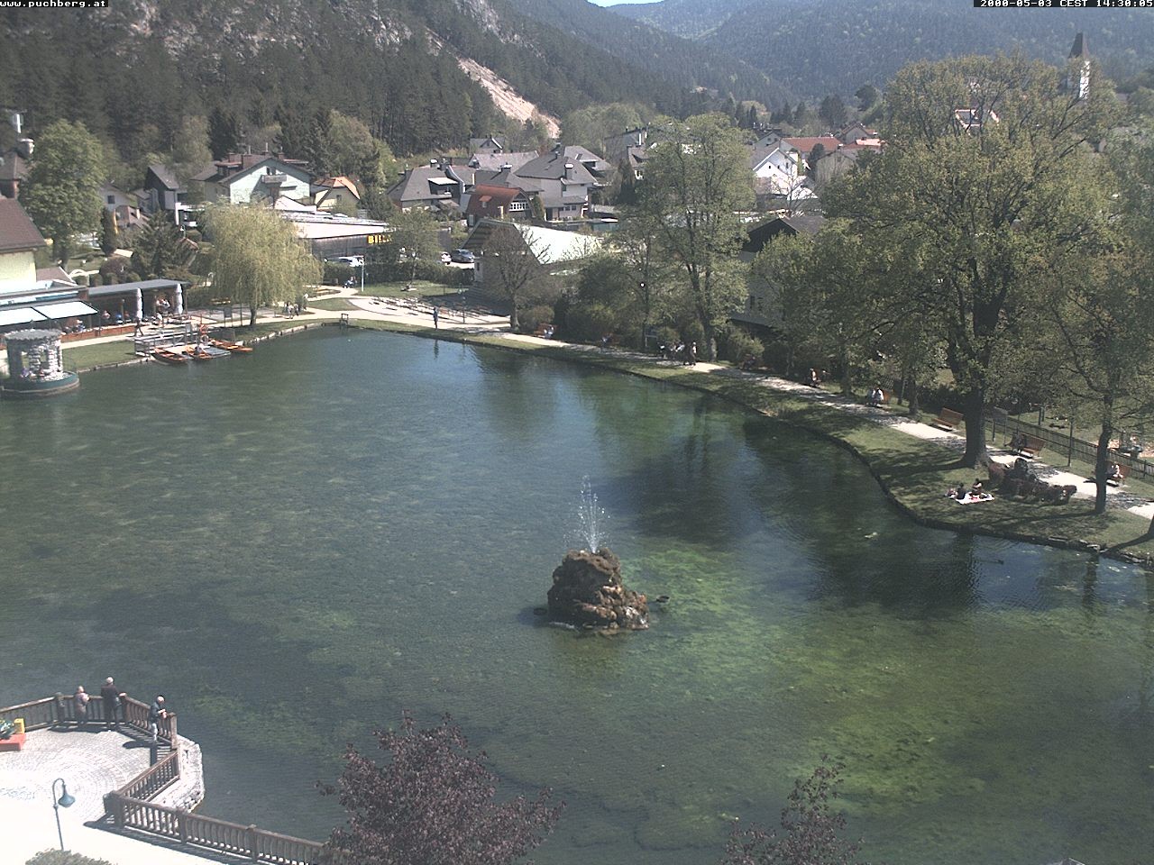 Archiv Foto Webcam Puchberg am Schneeberg - Kurpark