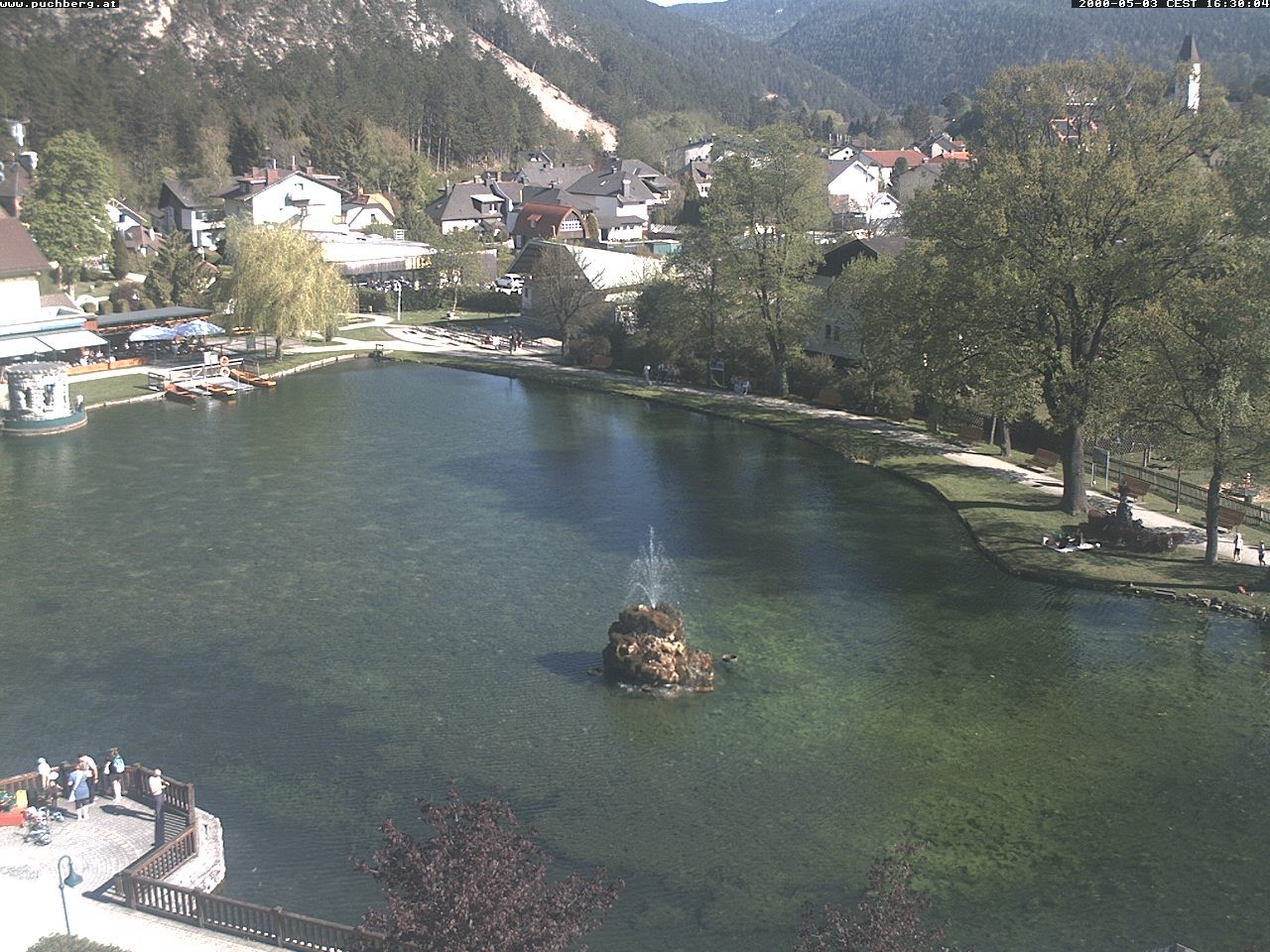 Archiv Foto Webcam Puchberg am Schneeberg - Kurpark