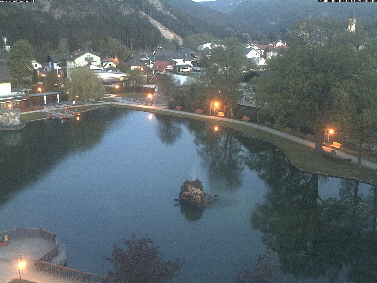 Archiv Foto Webcam Puchberg am Schneeberg - Kurpark