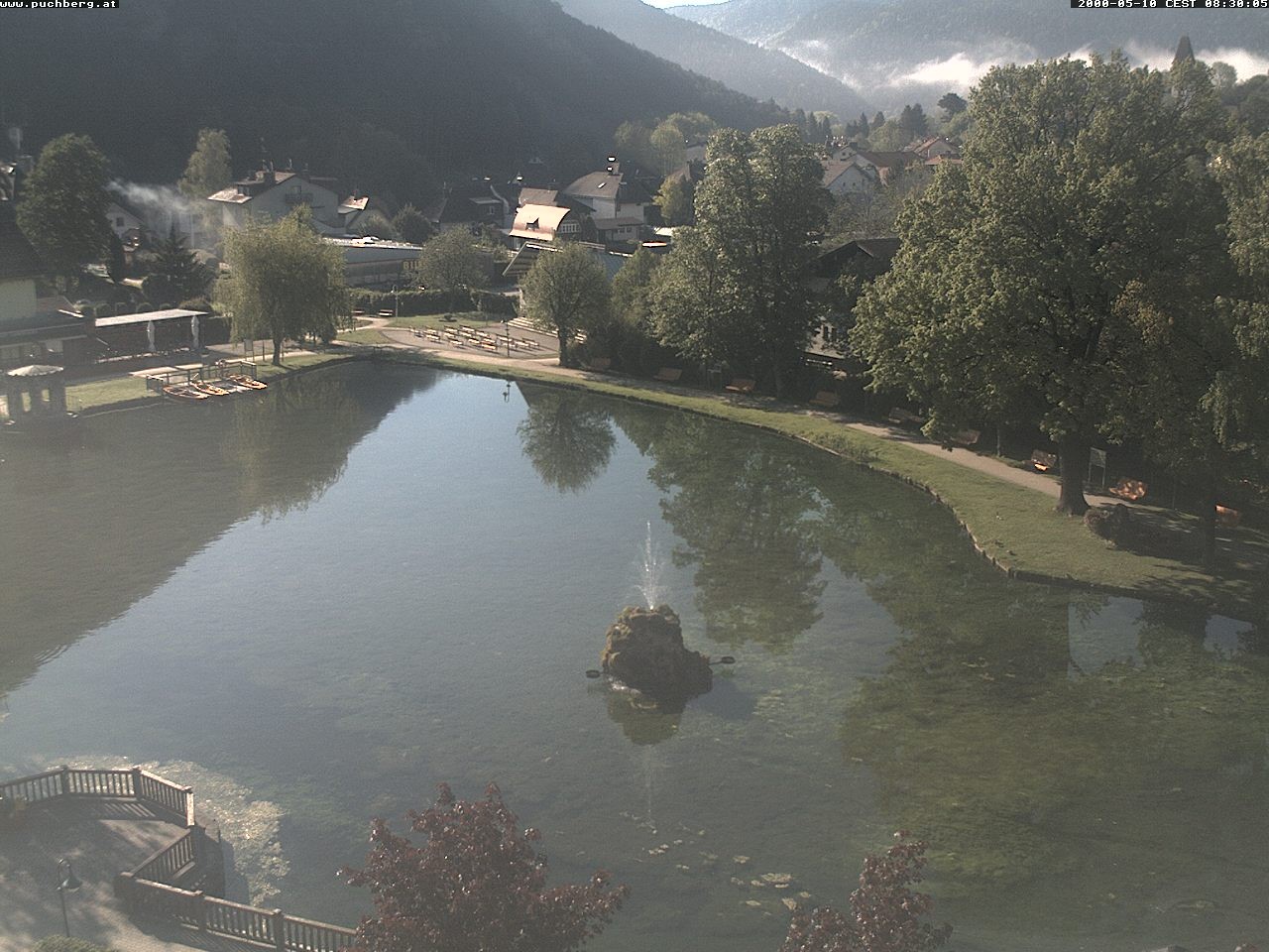 Archiv Foto Webcam Puchberg am Schneeberg - Kurpark
