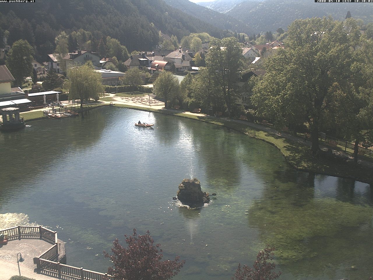 Archiv Foto Webcam Puchberg am Schneeberg - Kurpark