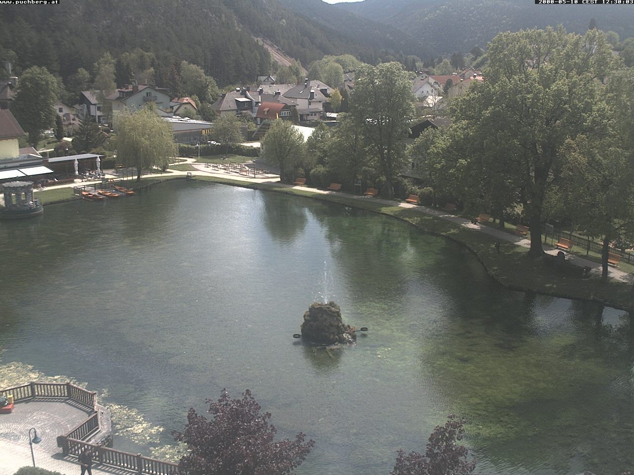 Archiv Foto Webcam Puchberg am Schneeberg - Kurpark
