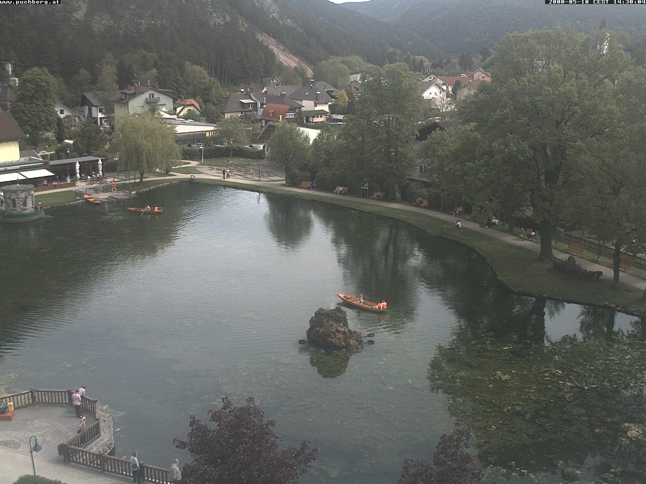 Archiv Foto Webcam Puchberg am Schneeberg - Kurpark