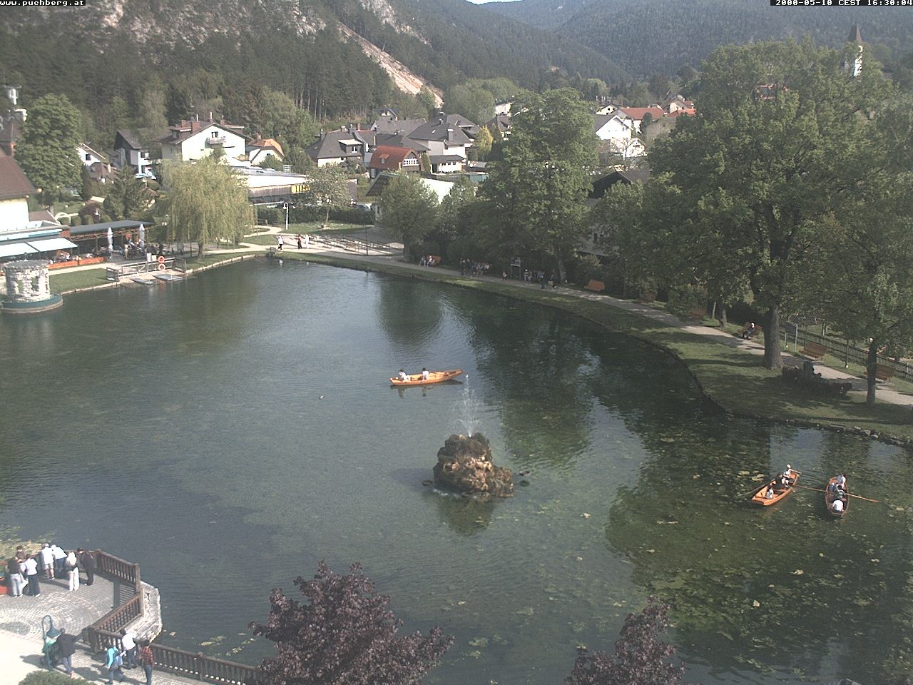 Archiv Foto Webcam Puchberg am Schneeberg - Kurpark