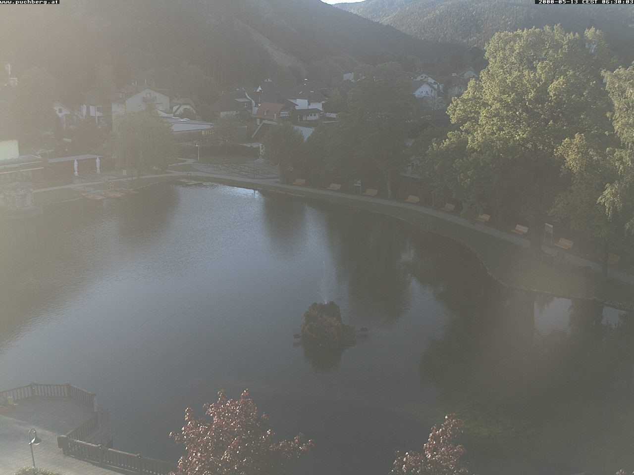 Archiv Foto Webcam Puchberg am Schneeberg - Kurpark