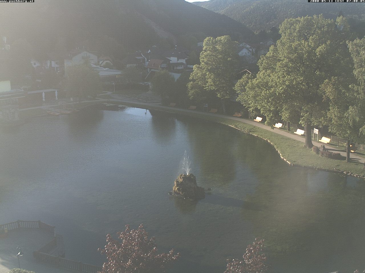 Archiv Foto Webcam Puchberg am Schneeberg - Kurpark