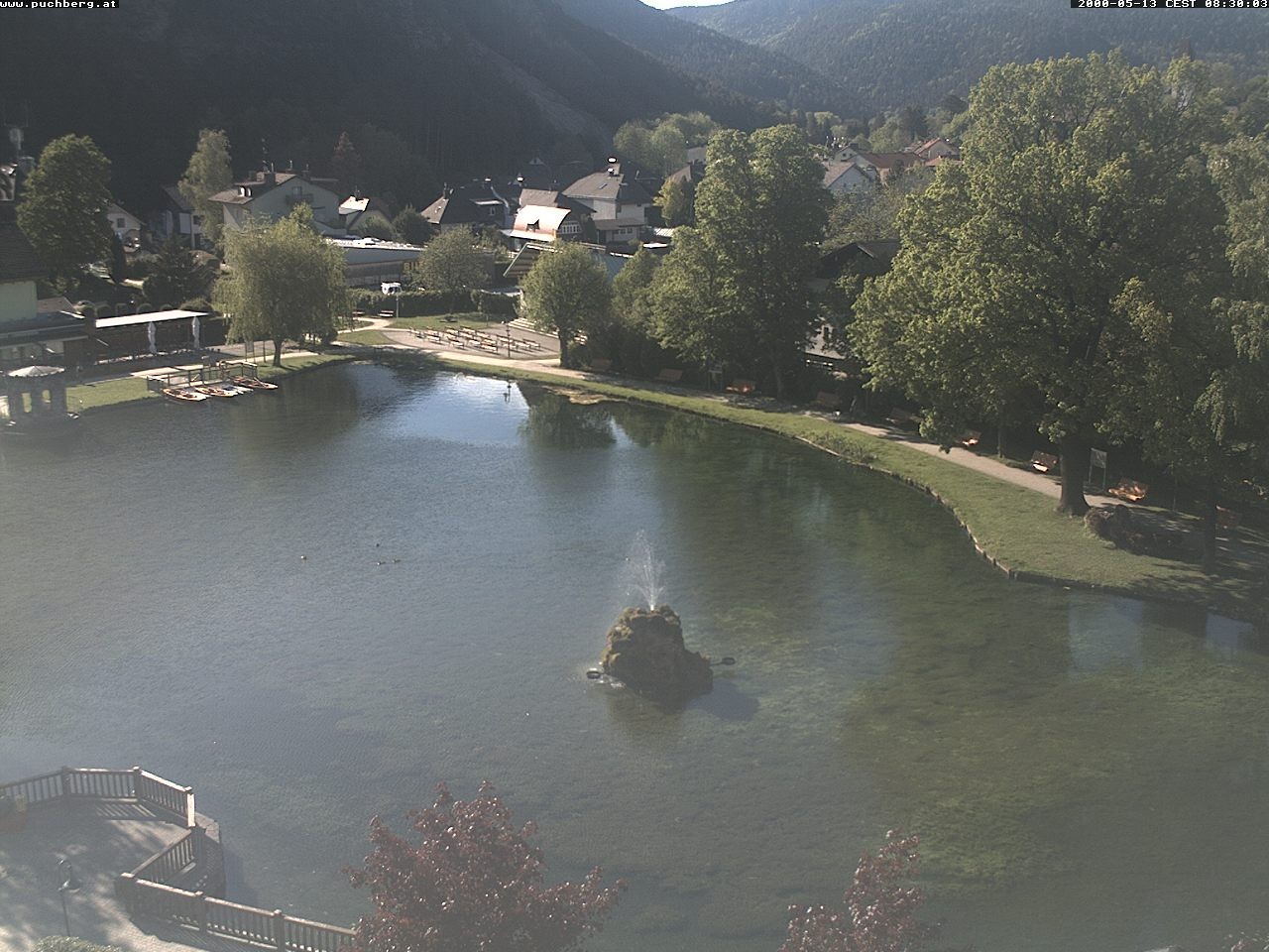 Archiv Foto Webcam Puchberg am Schneeberg - Kurpark