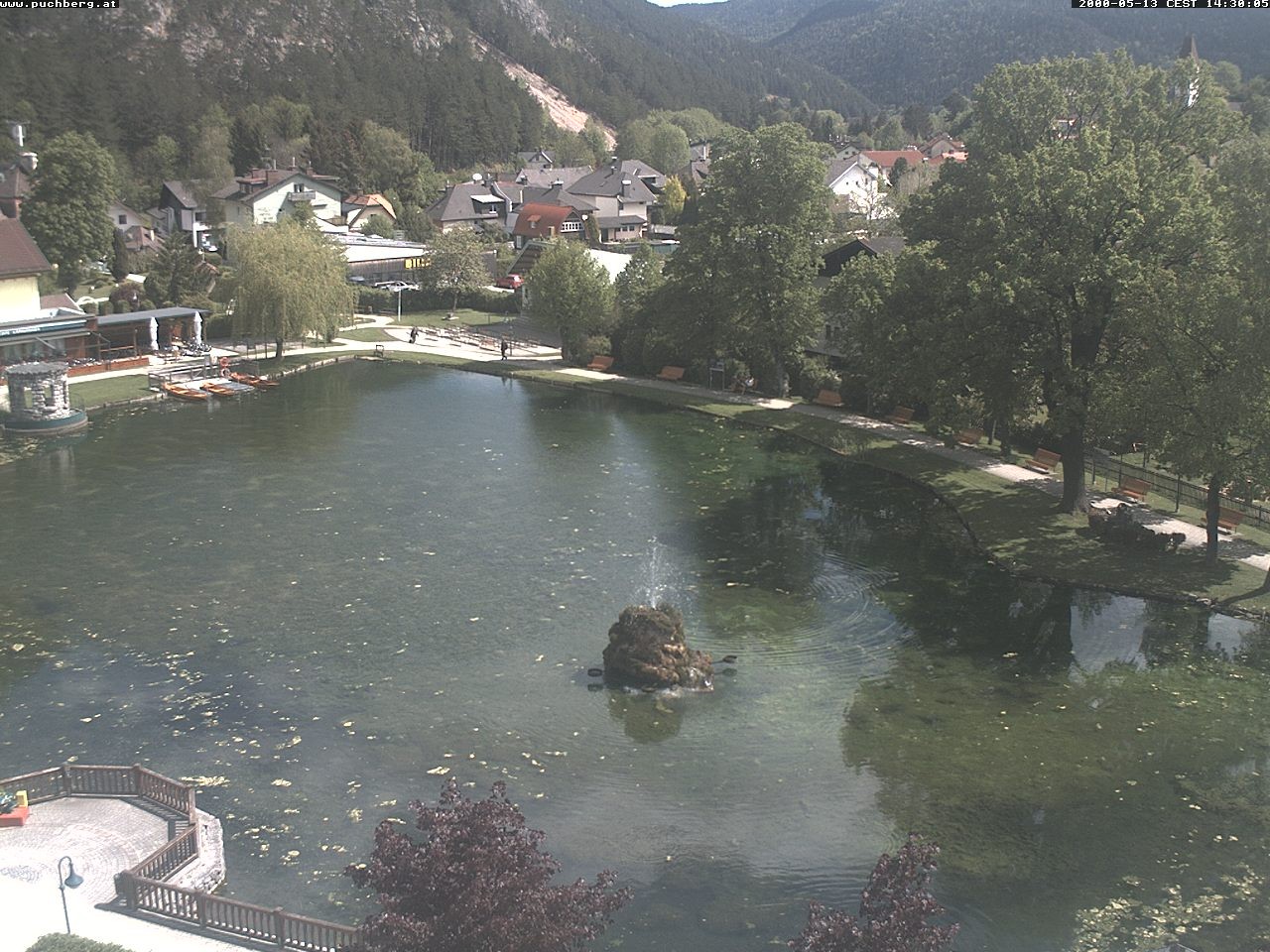 Archiv Foto Webcam Puchberg am Schneeberg - Kurpark