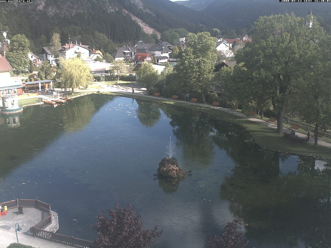 Archiv Foto Webcam Puchberg am Schneeberg - Kurpark