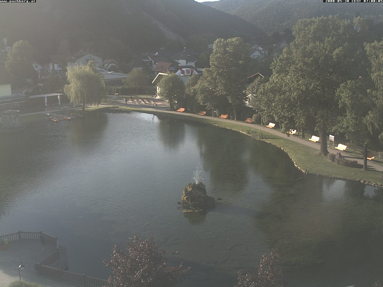 Archived image Webcam Puchberg am Schneeberg - Park