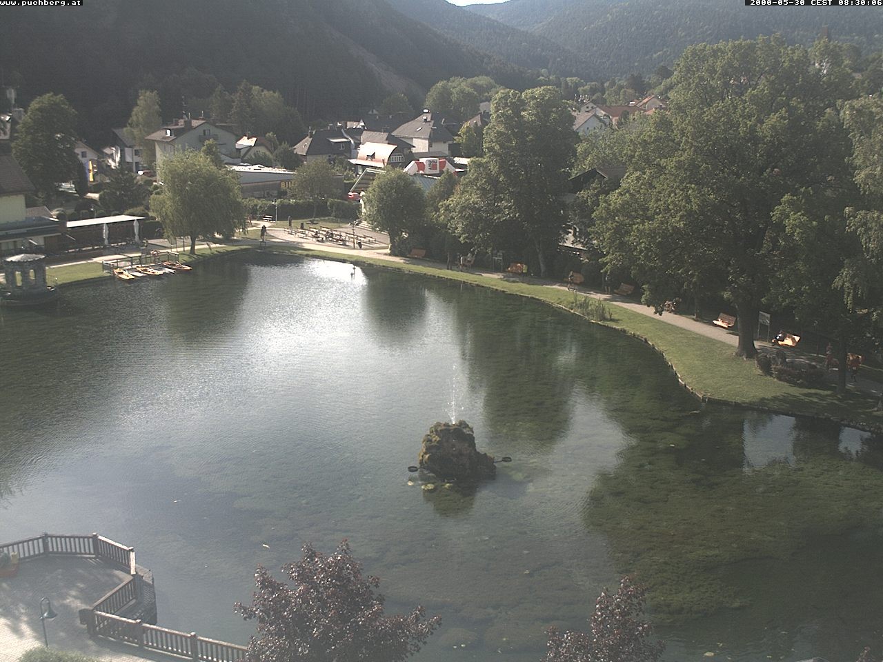 Archived image Webcam Puchberg am Schneeberg - Park