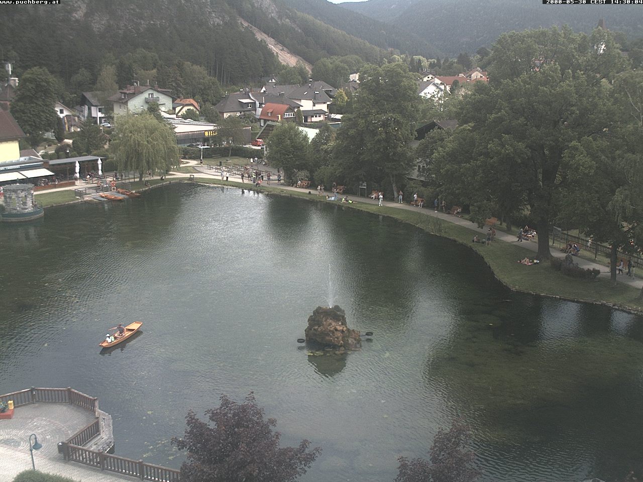 Archived image Webcam Puchberg am Schneeberg - Park