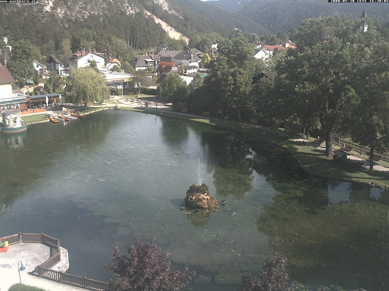 Archived image Webcam Puchberg am Schneeberg - Park