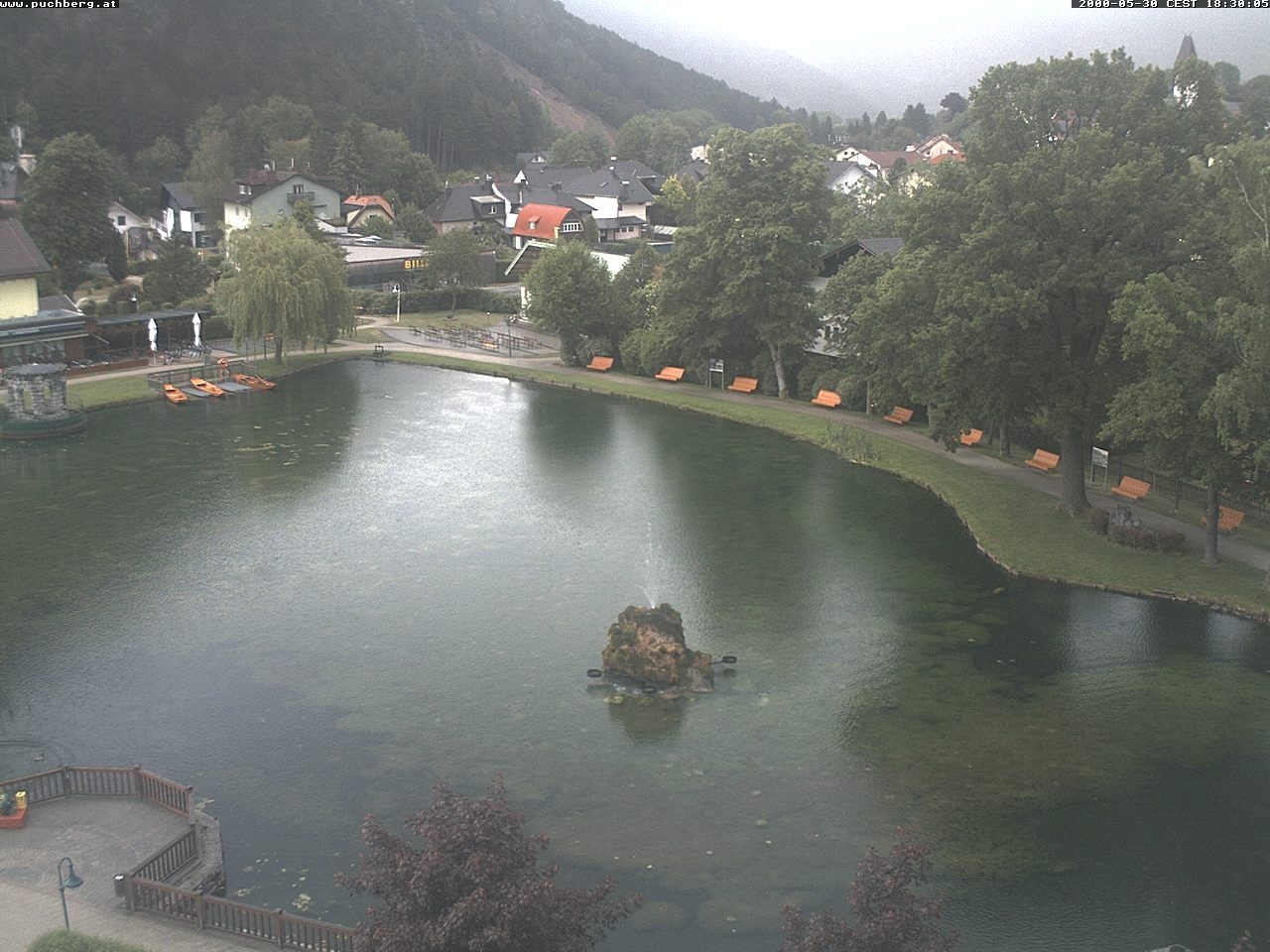 Archived image Webcam Puchberg am Schneeberg - Park