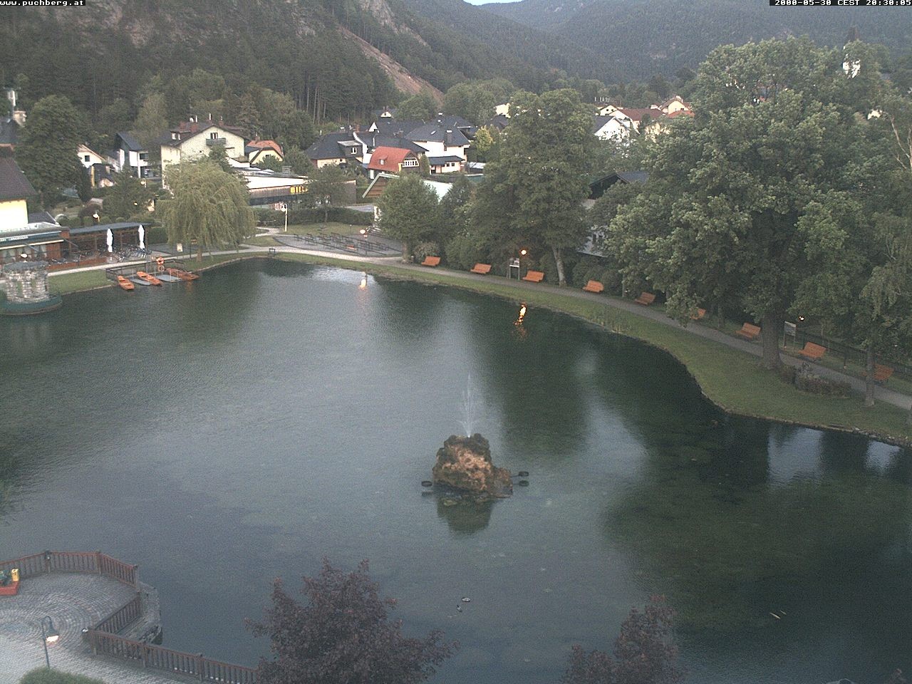 Archived image Webcam Puchberg am Schneeberg - Park