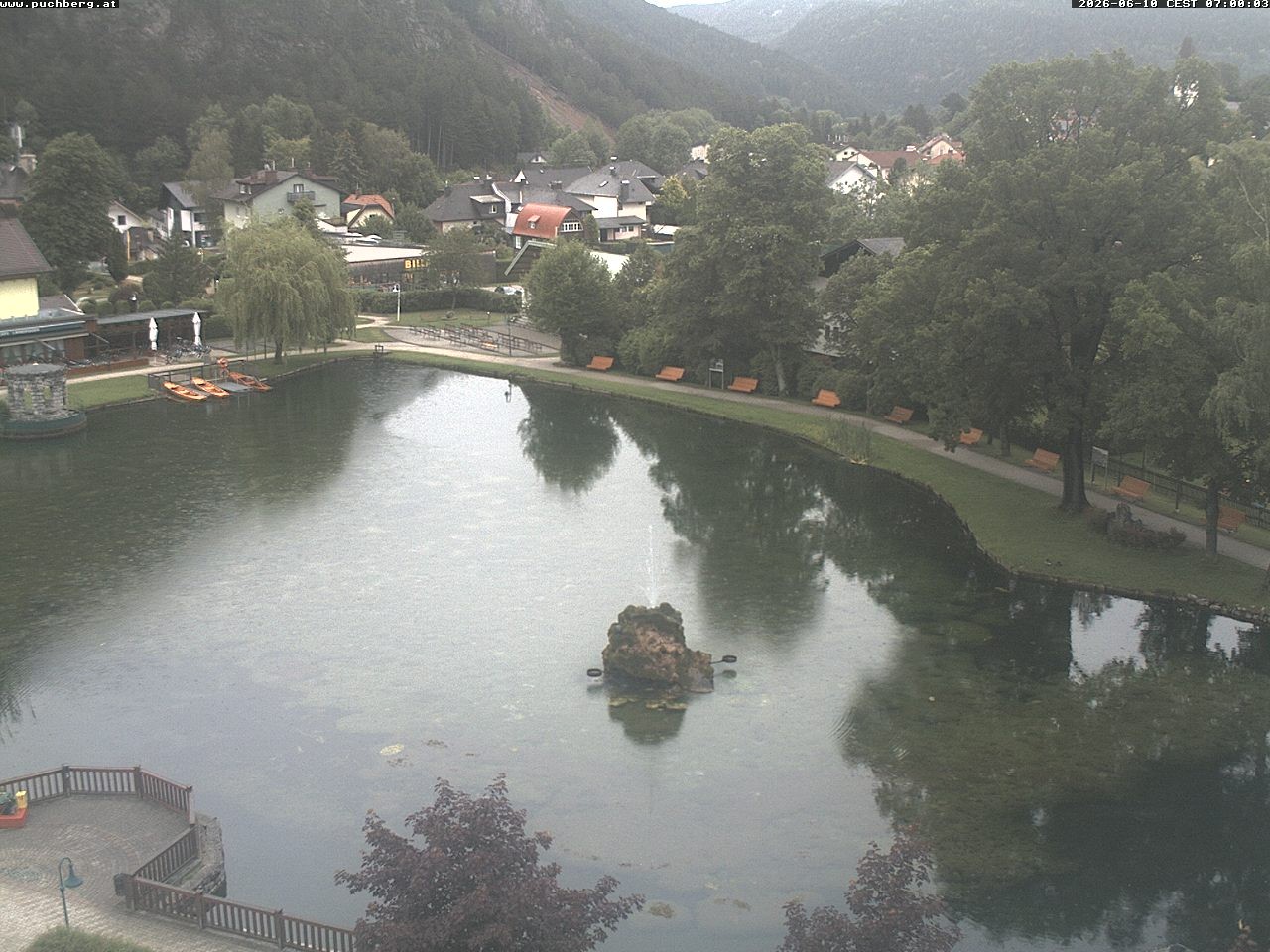 Archiv Foto Webcam Puchberg am Schneeberg - Kurpark