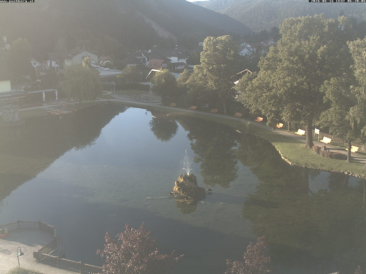 Archiv Foto Webcam Puchberg am Schneeberg - Kurpark