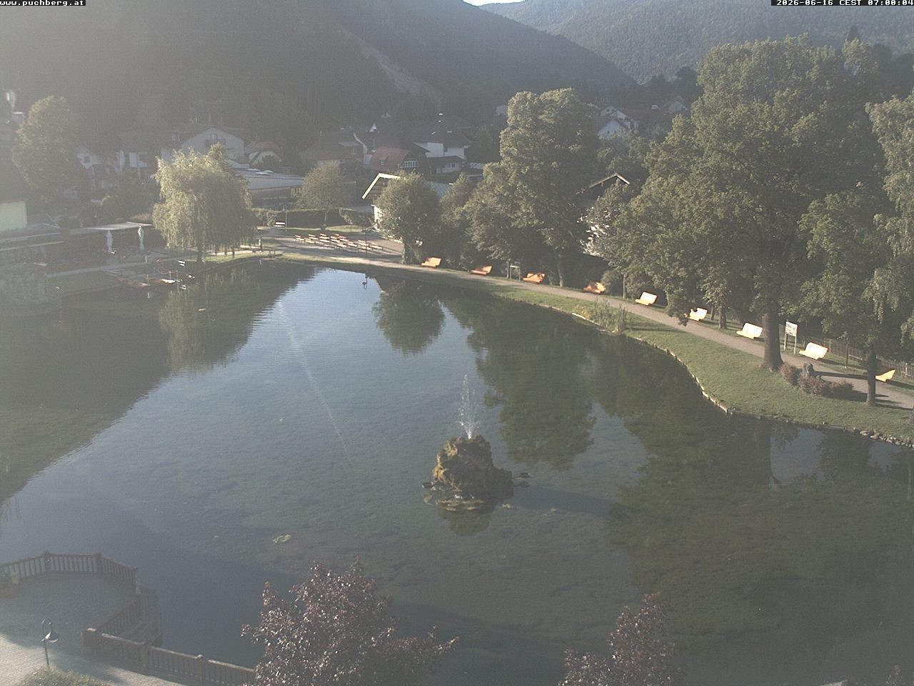 Archiv Foto Webcam Puchberg am Schneeberg - Kurpark