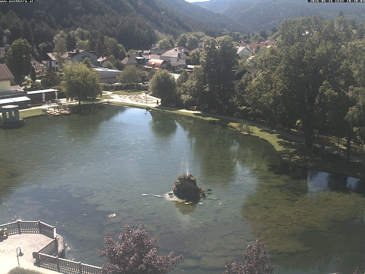 Archiv Foto Webcam Puchberg am Schneeberg - Kurpark