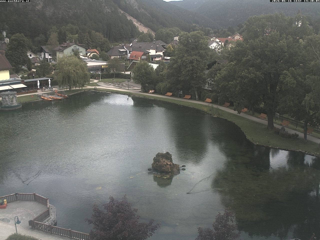 Archiv Foto Webcam Puchberg am Schneeberg - Kurpark