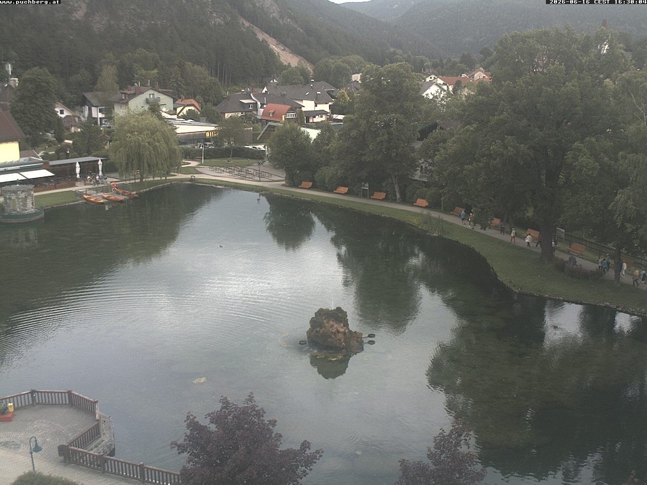 Archiv Foto Webcam Puchberg am Schneeberg - Kurpark