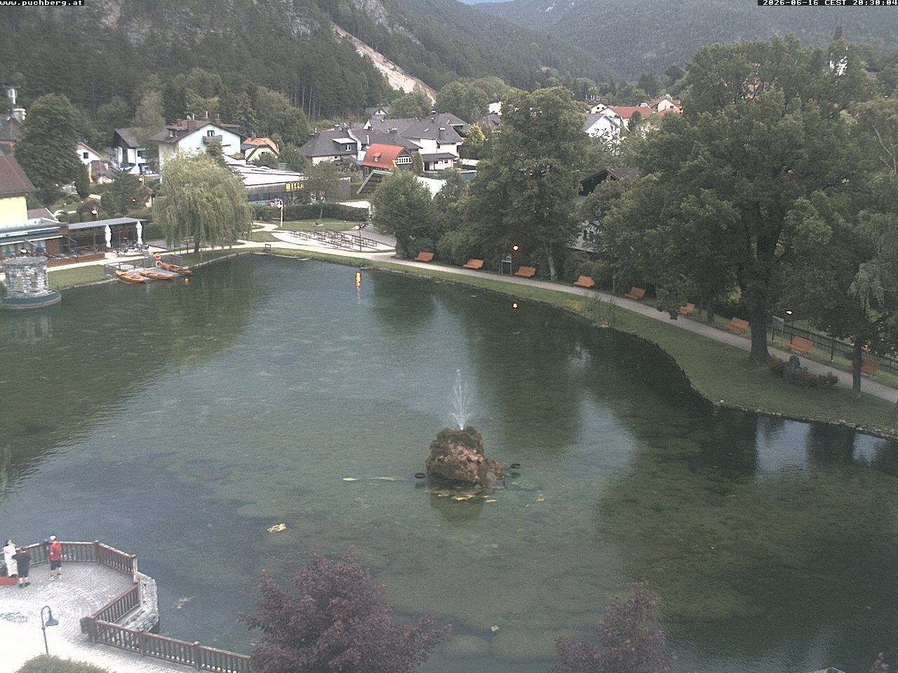 Archiv Foto Webcam Puchberg am Schneeberg - Kurpark