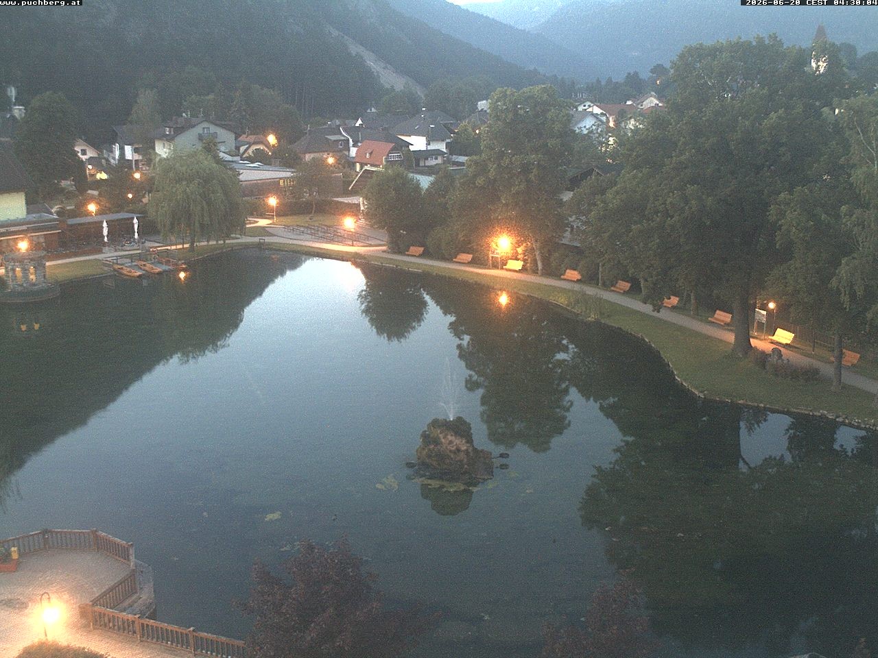 Archiv Foto Webcam Puchberg am Schneeberg - Kurpark