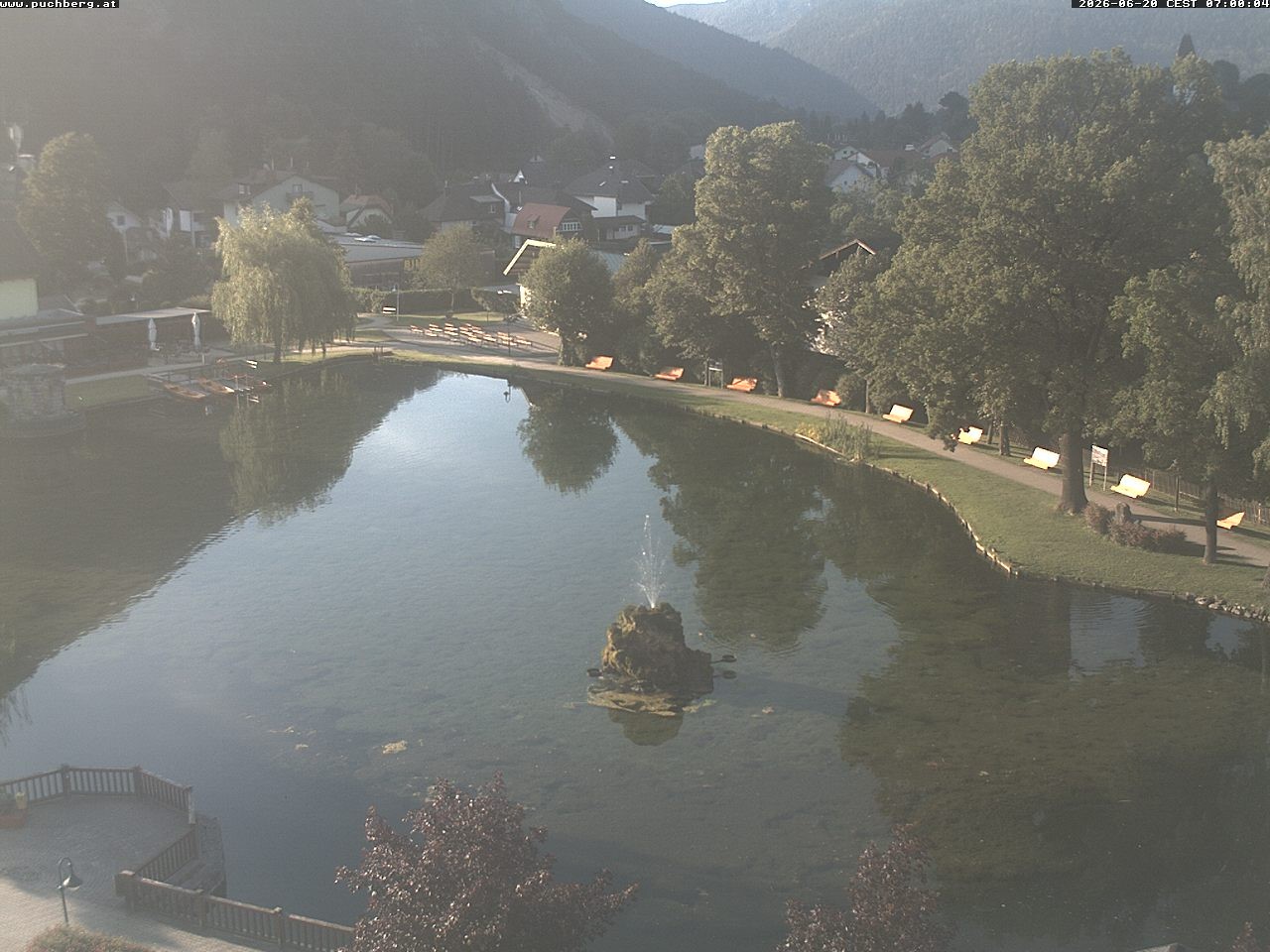 Archiv Foto Webcam Puchberg am Schneeberg - Kurpark