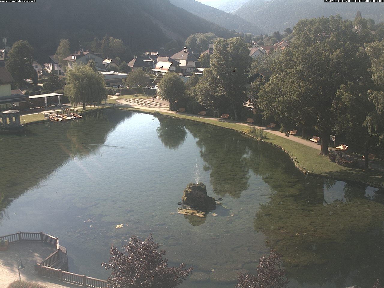 Archiv Foto Webcam Puchberg am Schneeberg - Kurpark