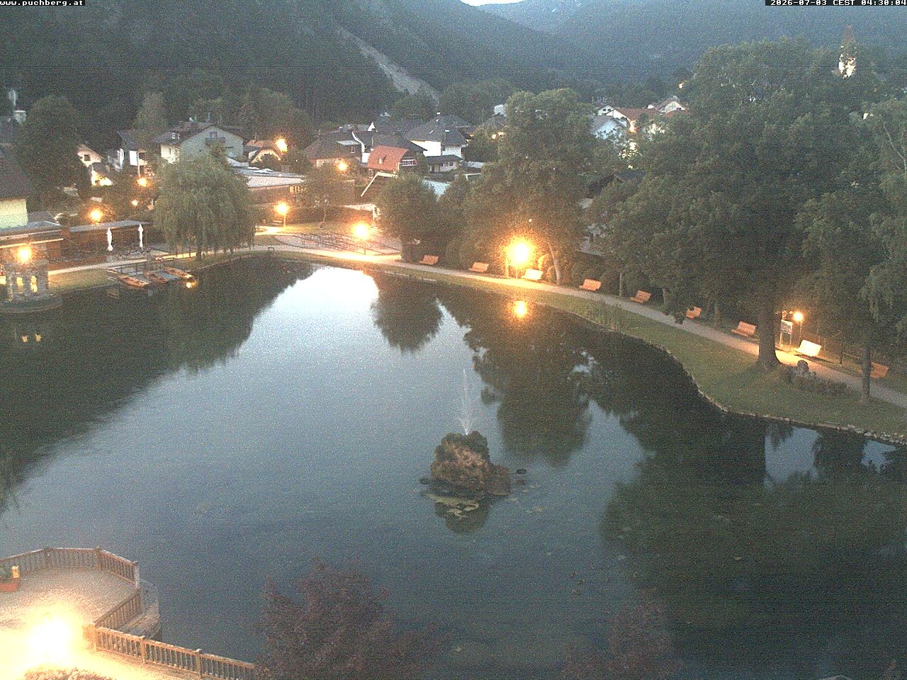 Archiv Foto Webcam Puchberg am Schneeberg - Kurpark
