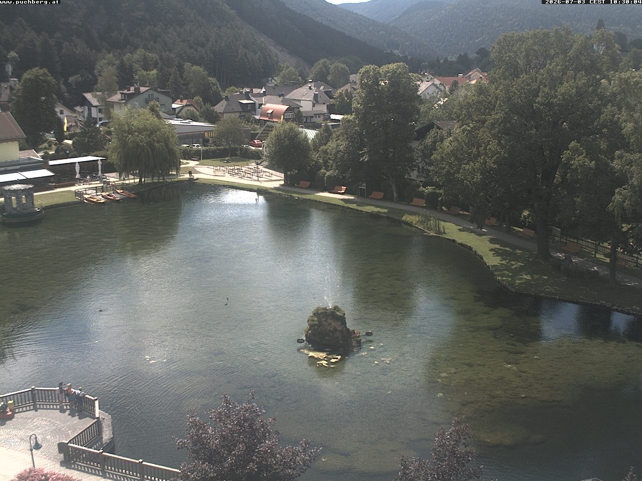 Archiv Foto Webcam Puchberg am Schneeberg - Kurpark