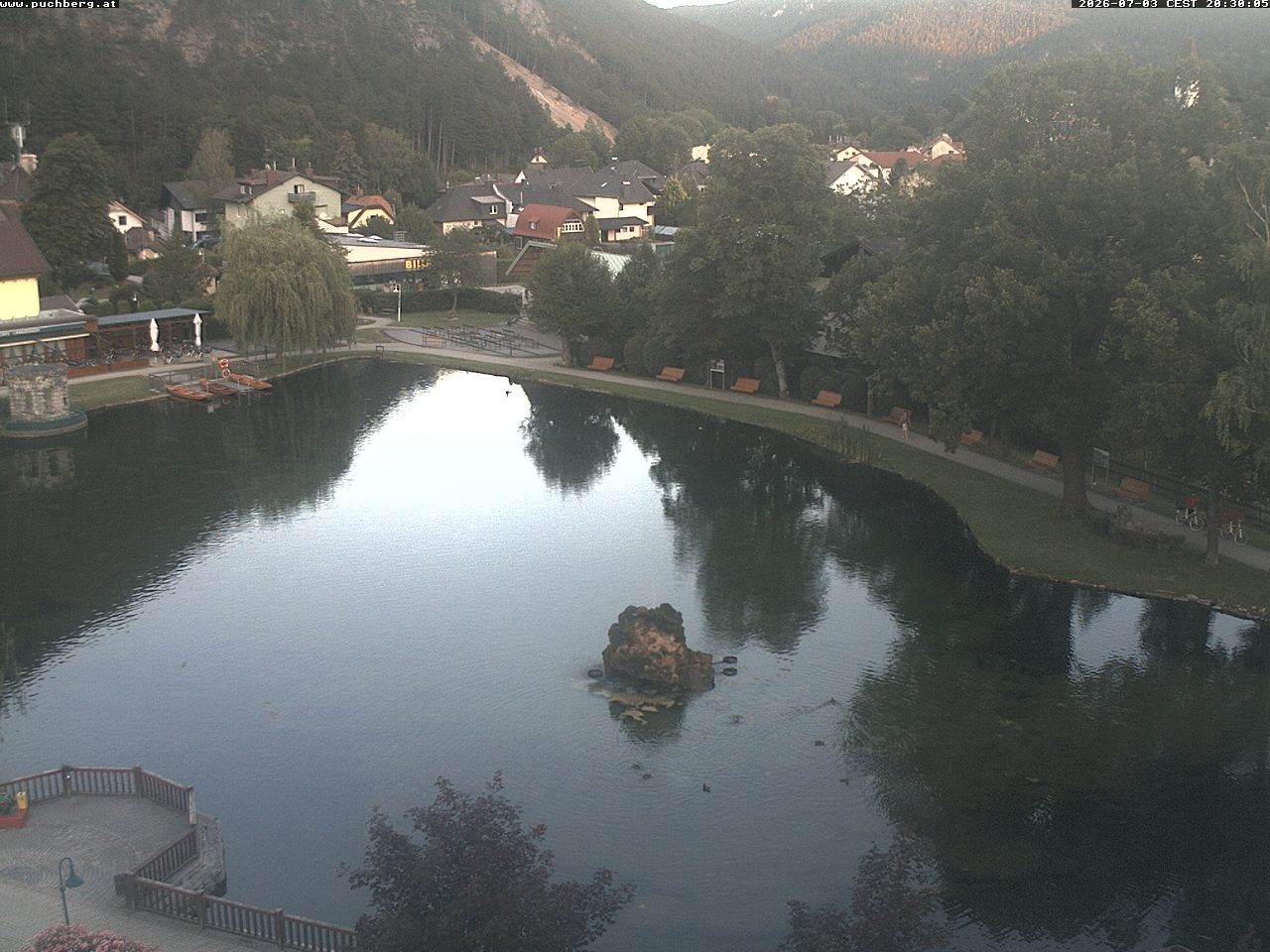 Archiv Foto Webcam Puchberg am Schneeberg - Kurpark