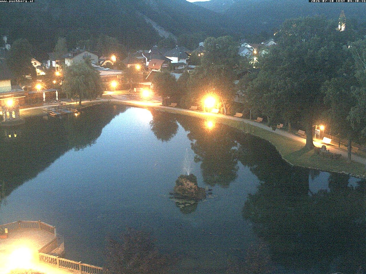 Archiv Foto Webcam Puchberg am Schneeberg - Kurpark
