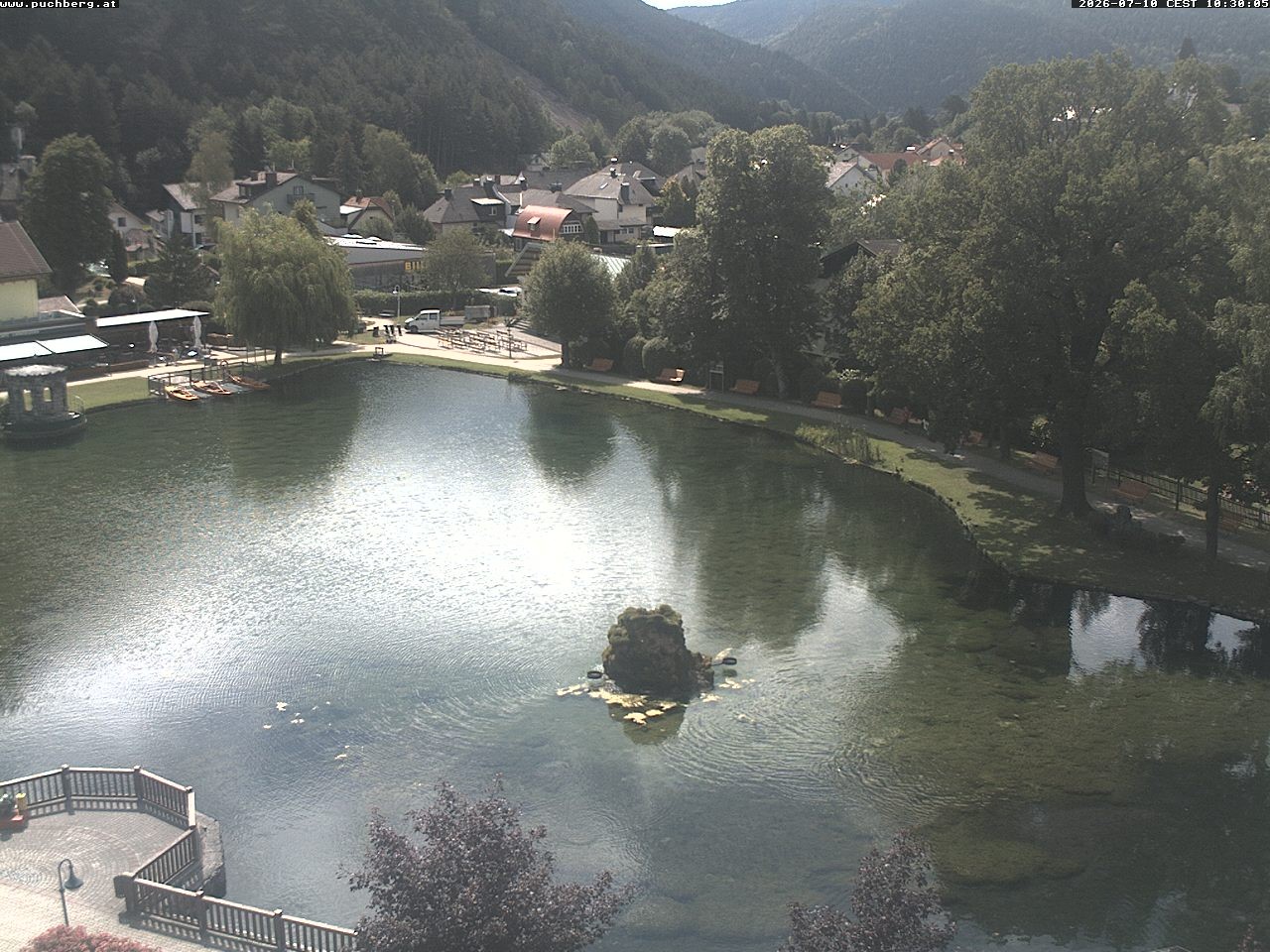 Archiv Foto Webcam Puchberg am Schneeberg - Kurpark