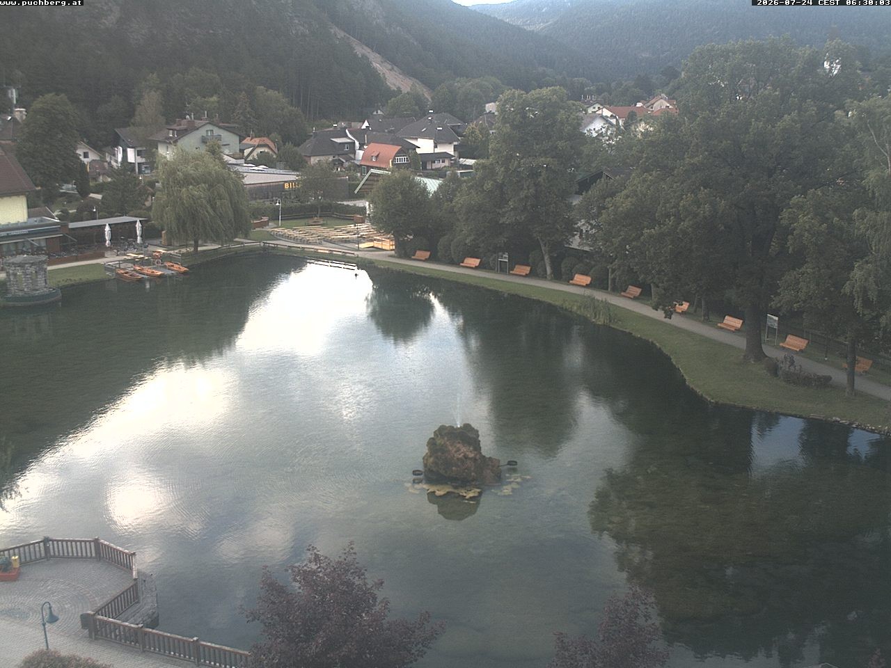 Archiv Foto Webcam Puchberg am Schneeberg - Kurpark