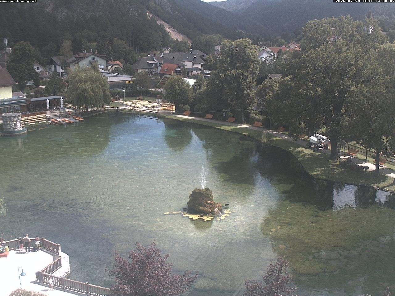 Archiv Foto Webcam Puchberg am Schneeberg - Kurpark