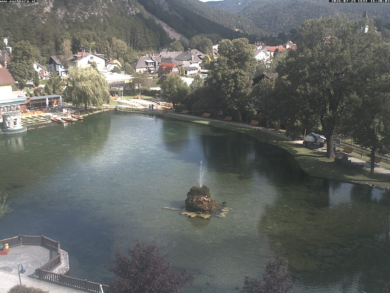 Archiv Foto Webcam Puchberg am Schneeberg - Kurpark