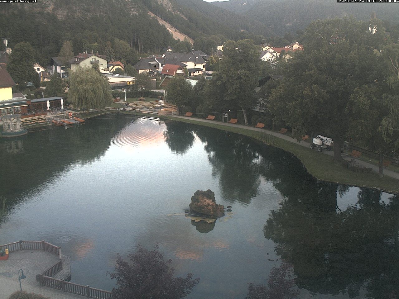 Archiv Foto Webcam Puchberg am Schneeberg - Kurpark