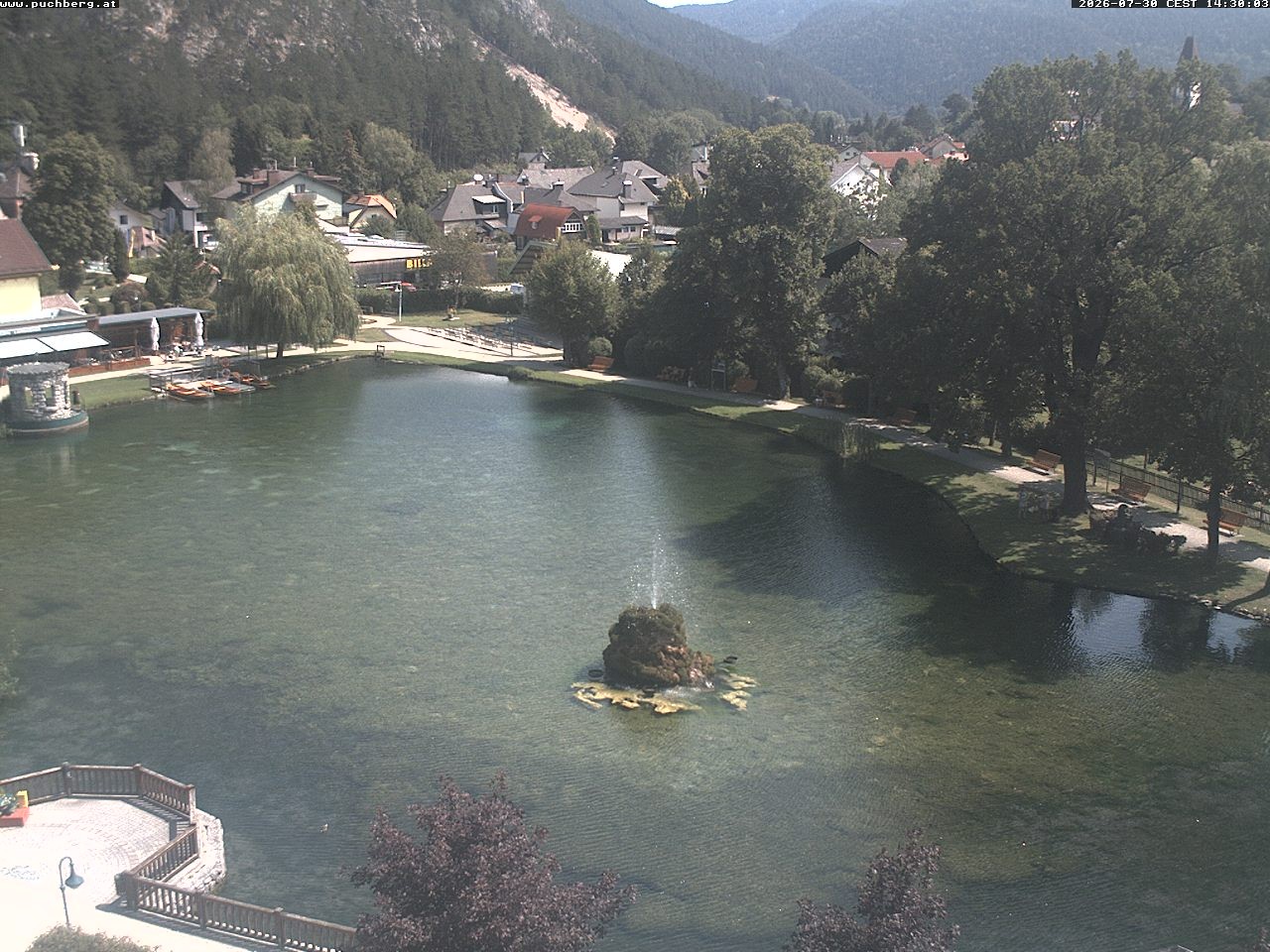Archiv Foto Webcam Puchberg am Schneeberg - Kurpark