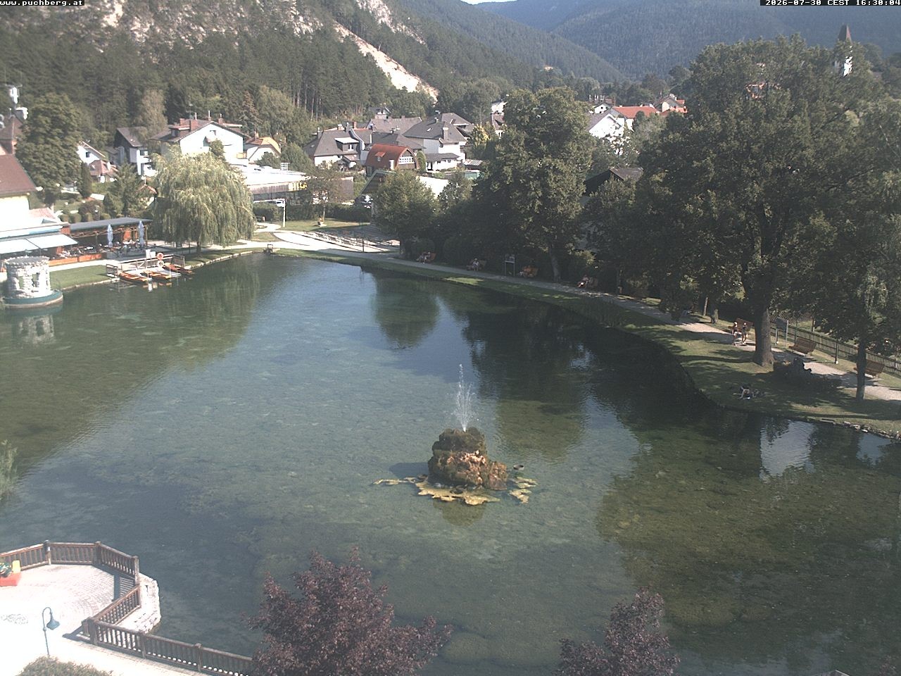 Archiv Foto Webcam Puchberg am Schneeberg - Kurpark