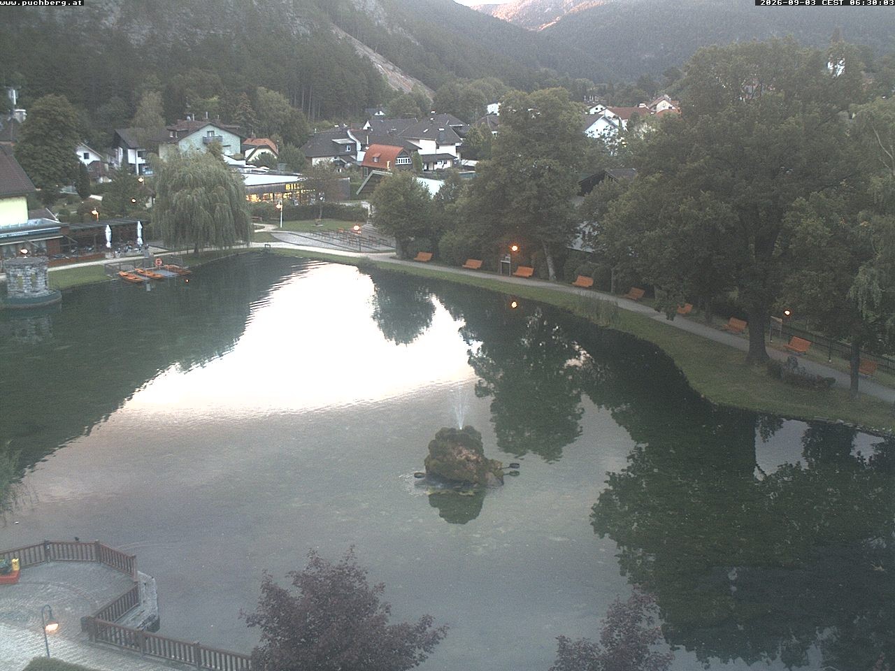 Archiv Foto Webcam Puchberg am Schneeberg - Kurpark