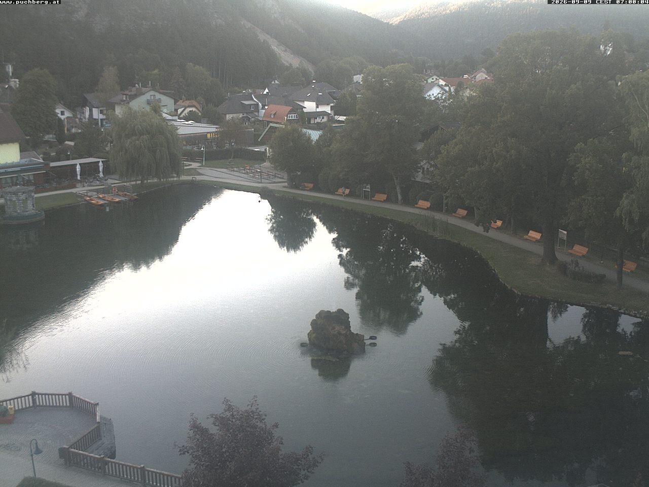 Archiv Foto Webcam Puchberg am Schneeberg - Kurpark