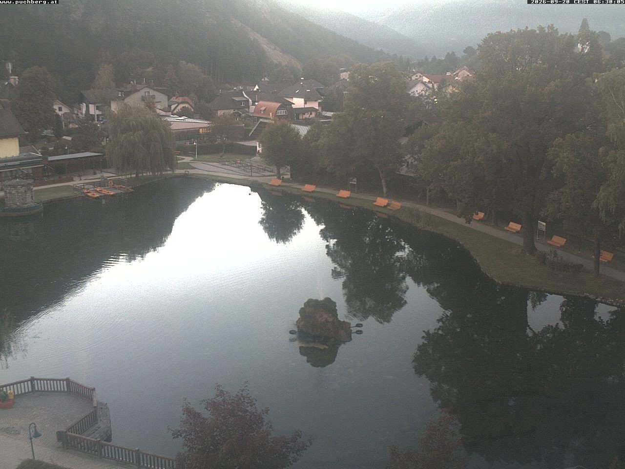 Archiv Foto Webcam Puchberg am Schneeberg - Kurpark