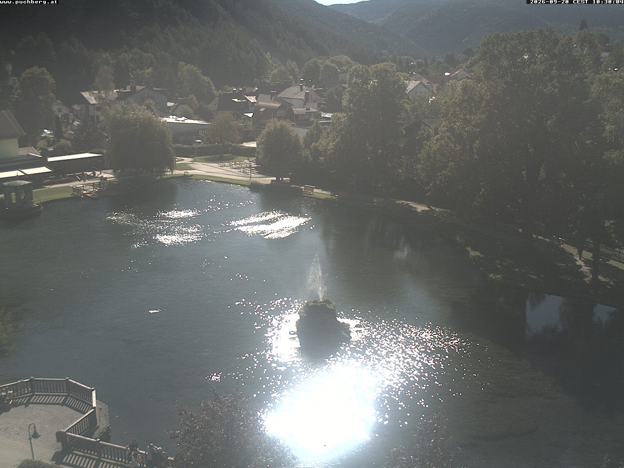 Archiv Foto Webcam Puchberg am Schneeberg - Kurpark