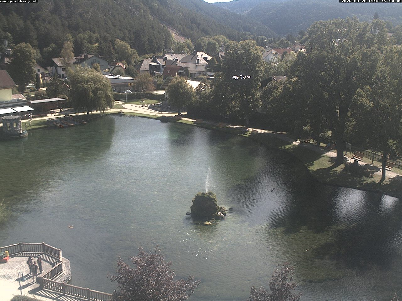 Archiv Foto Webcam Puchberg am Schneeberg - Kurpark