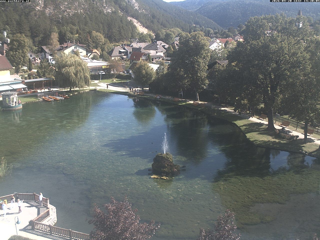 Archiv Foto Webcam Puchberg am Schneeberg - Kurpark