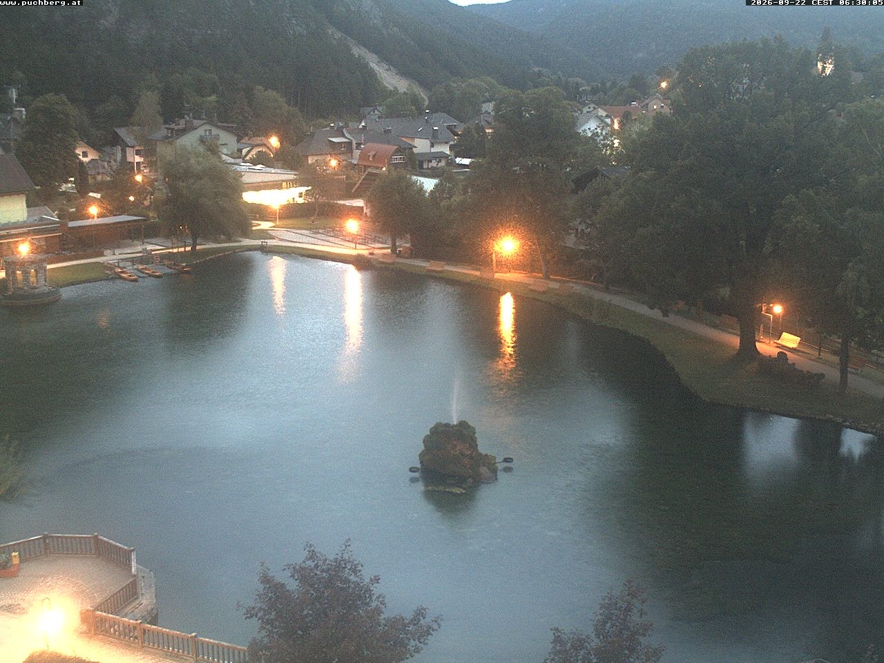 Archiv Foto Webcam Puchberg am Schneeberg - Kurpark